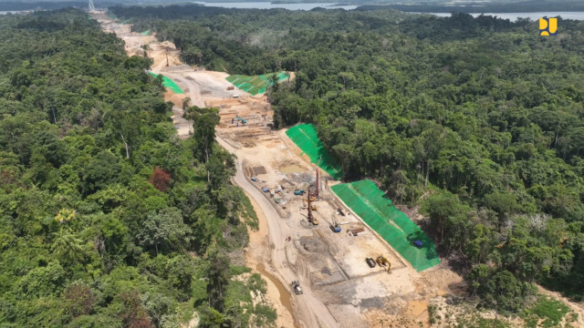 Tingkatkan Konektivitas IKN, Kementerian PUPR Percepat Pembangunan Jalan Tol Menuju IKN