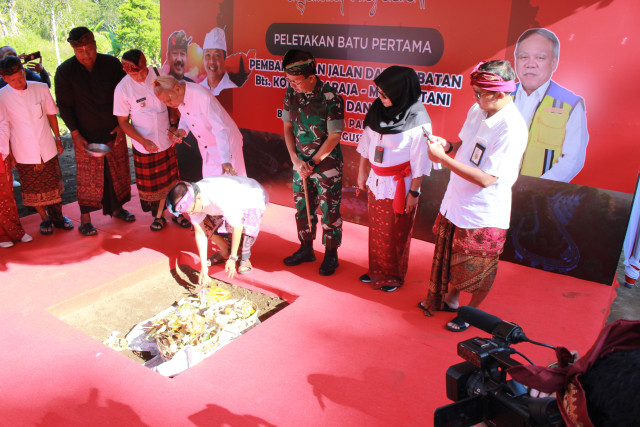 Ditjen Bina Marga Lanjutkan Pembangunan Jalan Singaraja - Mengwitani