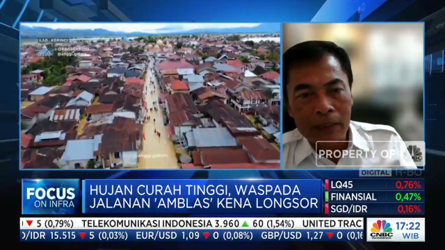 Curah Hujan Tinggi, Bina Marga Siap Siaga Tangani Bencana