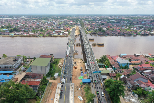 DUPLIKASI JEMBATAN KAPUAS I _OPEN TRAFFIC