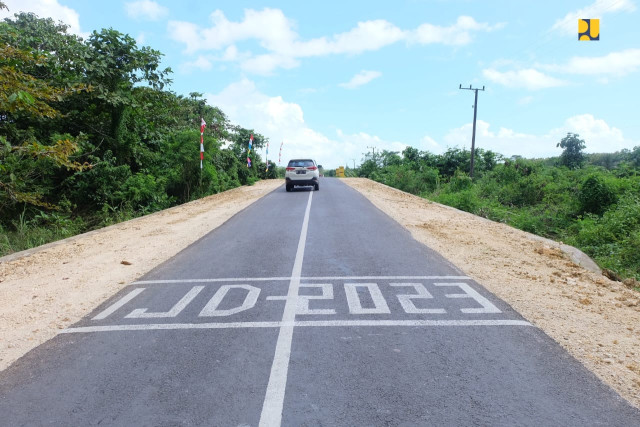 Presiden Jokowi Resmikan Inpres Jalan Daerah Sepanjang 165 km pada 15 Kabupaten/Kota di Sultra