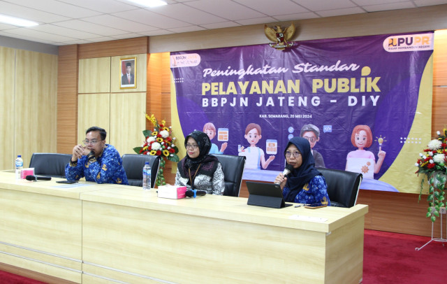 BBPJN JATENG DIY ADAKAN WORSHOP PENINGKATAN STANDAR PELAYANAN PUBLIK