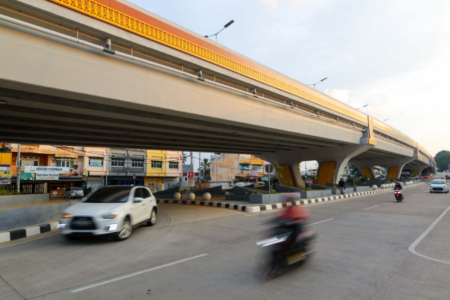 Flyover Sekip Ujung Palembang Telah Beroperasi