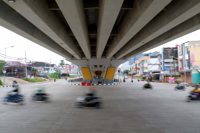 Flyover Sekip Ujung Palembang Telah Beroperasi