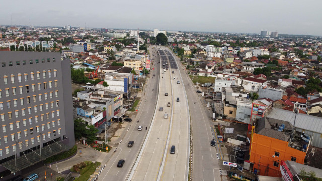 Flyover Sekip Ujung Palembang Telah Beroperasi