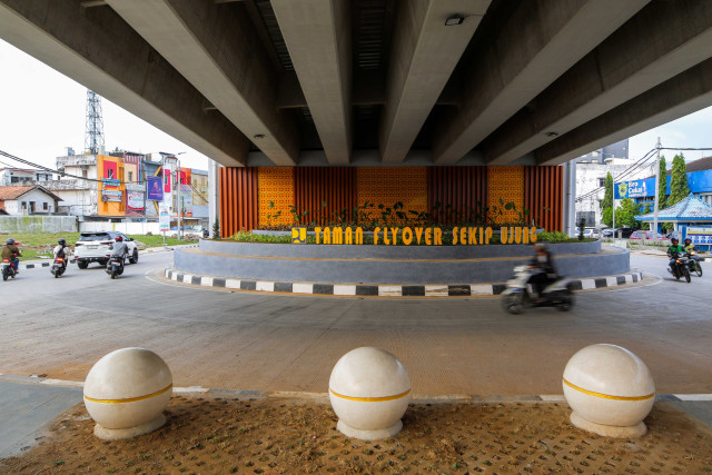 Flyover Sekip Ujung Palembang Telah Beroperasi