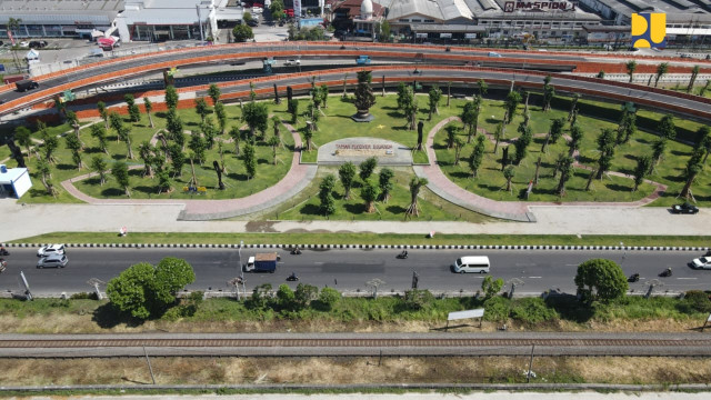 Konstruksi Tuntas, Flyover Djuanda Urai Kemacetan Bundaran  Aloha Menuju Bandara Juanda Sidoarjo 