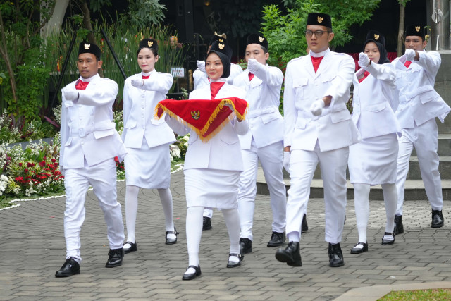 Peringatan HUT ke-79 RI, Semangat Kementerian PUPR Wujudkan Infrastruktur Indonesia Maju