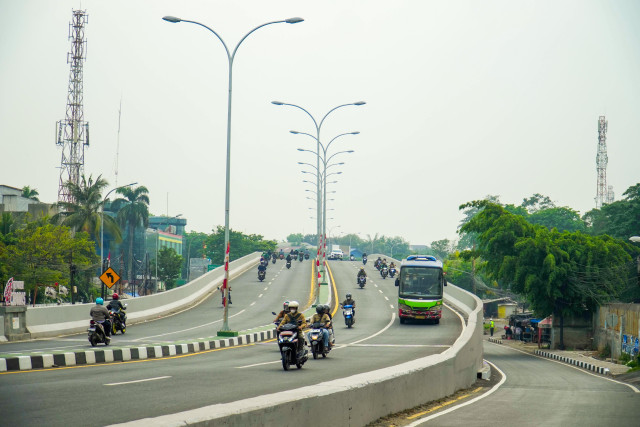 BINA MARGA RAMPUNGKAN DUA PROYEK DI JALUR PANTURA BANTEN