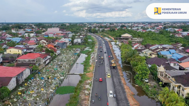 Dirjen Bina Marga Bersama Dengan Komisi V DPR RI Tinjau Kesiapan Jalur Nataru di wilayah Kalimantan Barat