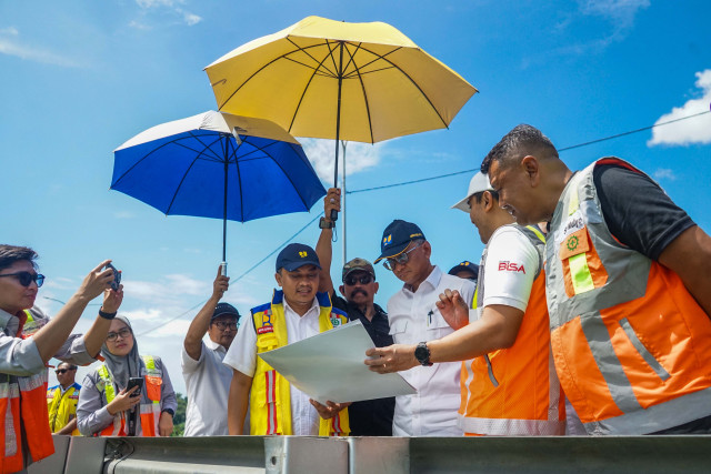 Jelang Lebaran 2025, Menteri Dody Tinjau Kesiapan Infrastruktur Jalan di Banten