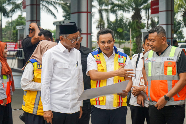 Jelang Lebaran 2025, Menteri Dody Tinjau Kesiapan Infrastruktur Jalan di Banten