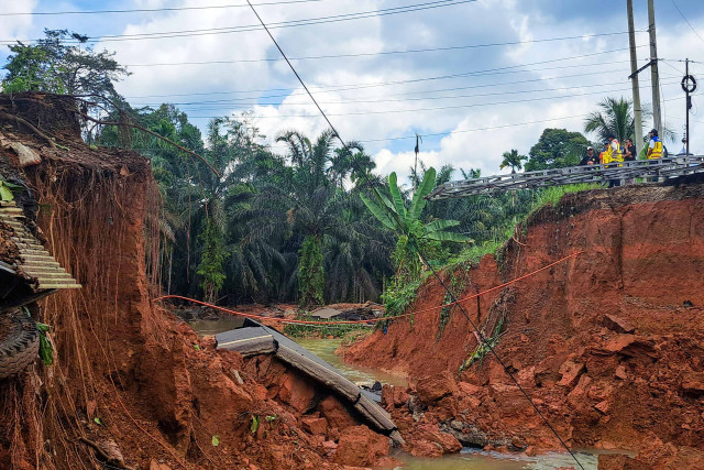 Ditjen Bina Marga Gerak Cepat Tangani Jalan Amblas di Lintas Jambi-Sumbar