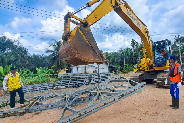 Ditjen Bina Marga Gerak Cepat Tangani Jalan Amblas di Lintas Jambi-Sumbar