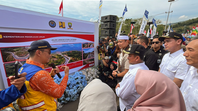 JALAN LINGKAR UTARA JATIGEDE, PERKUAT KONEKTIVITAS LINGKAR SELATAN, BARAT DAN TIMUR.
