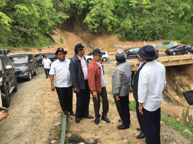 The Sidua-Dua Bridge Landslide, Simalungun Regency Will Be Overcome Soon