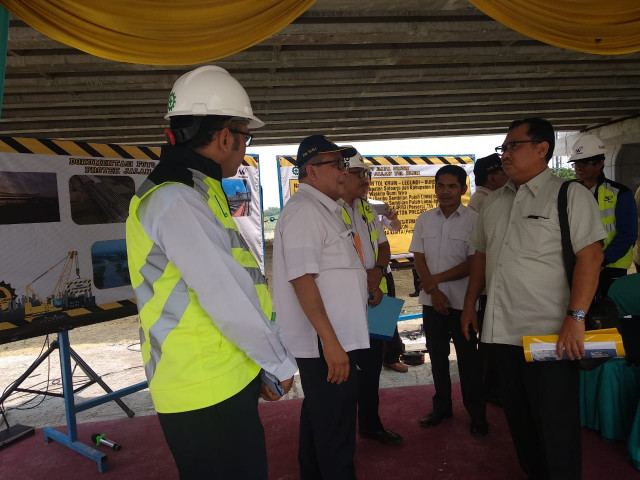 Progres Tol KLBM sudah mencapai 70%